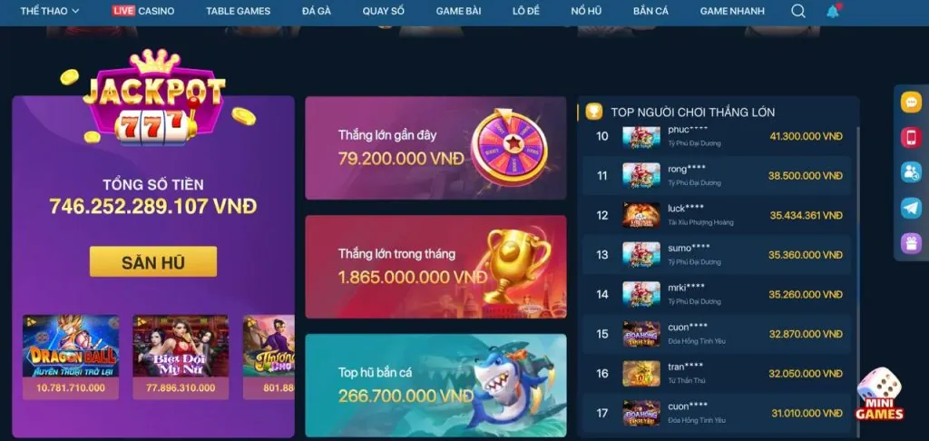 Tổng quan các loại hình khuyến mãi slot 888 bet